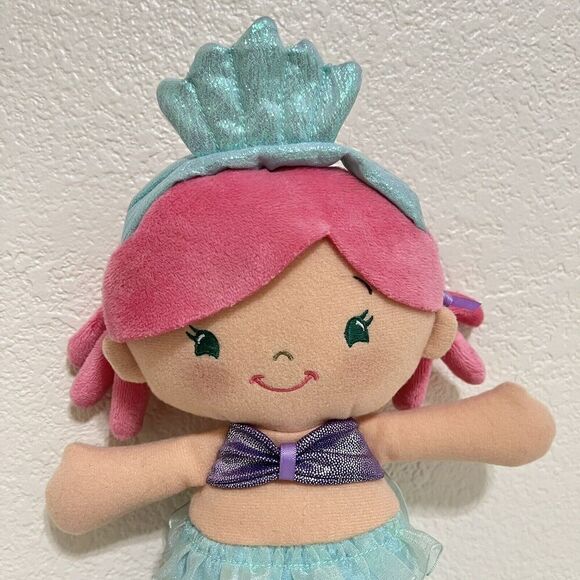 Gund Girls Coralia Mermaid Plush Doll 12" - Picture 4 of 10